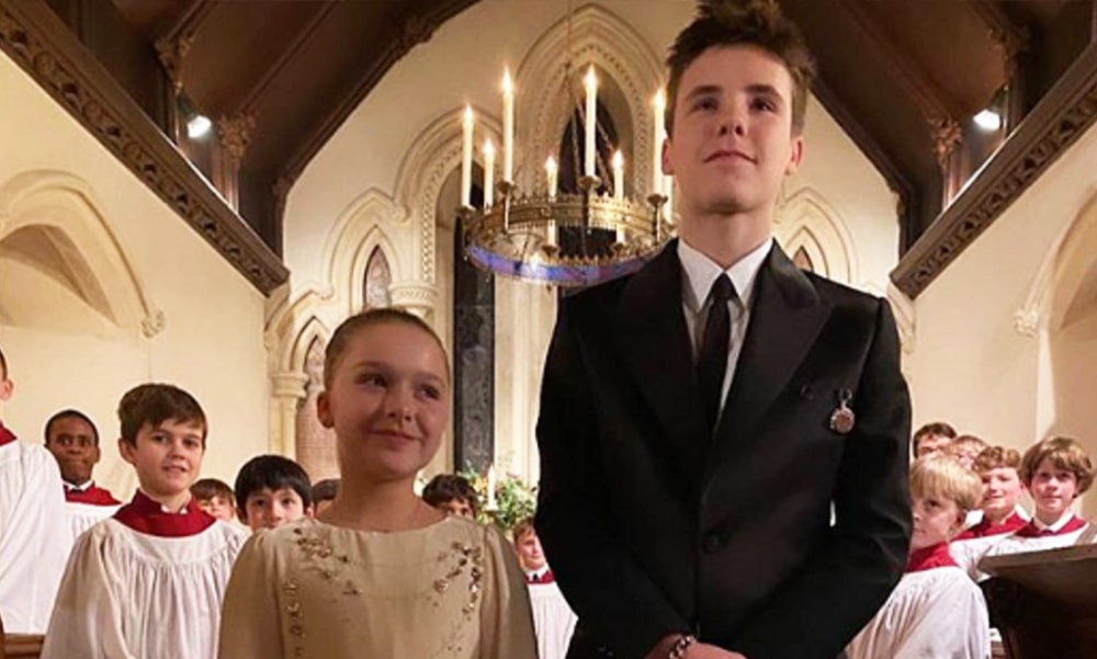 Beckhamék megkereszteltették tinédzser gyerekeiket