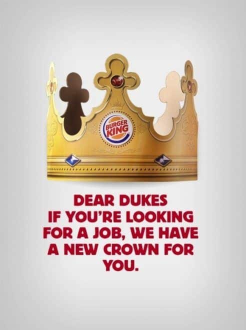 A Burger King máris állást ajánlott Harry-nek és Meghannak
