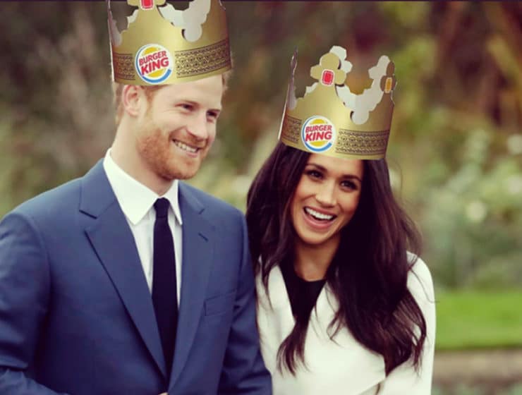 A Burger King máris állást ajánlott Harry-nek és Meghannak