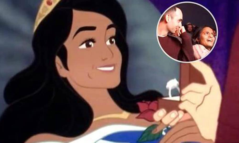 Minden bizonnyal ez minden idők legjobb lánykérése!