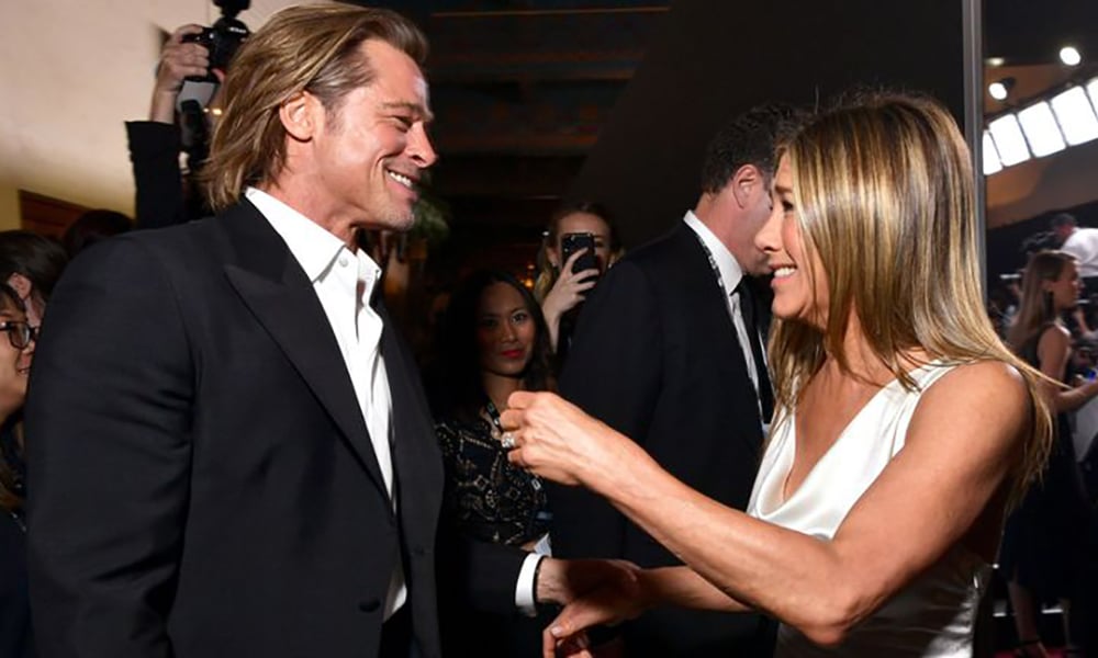 A fél világot lázba hozta Brad Pitt és Jennifer Aniston ölelkezése
