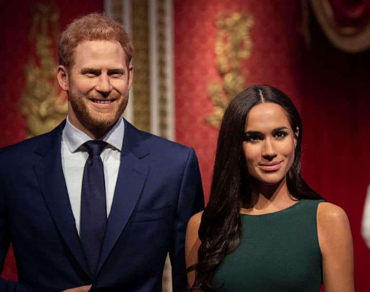 Eltávolították Meghan és Harry viaszszobrát Madame Tussaud panoptikumából